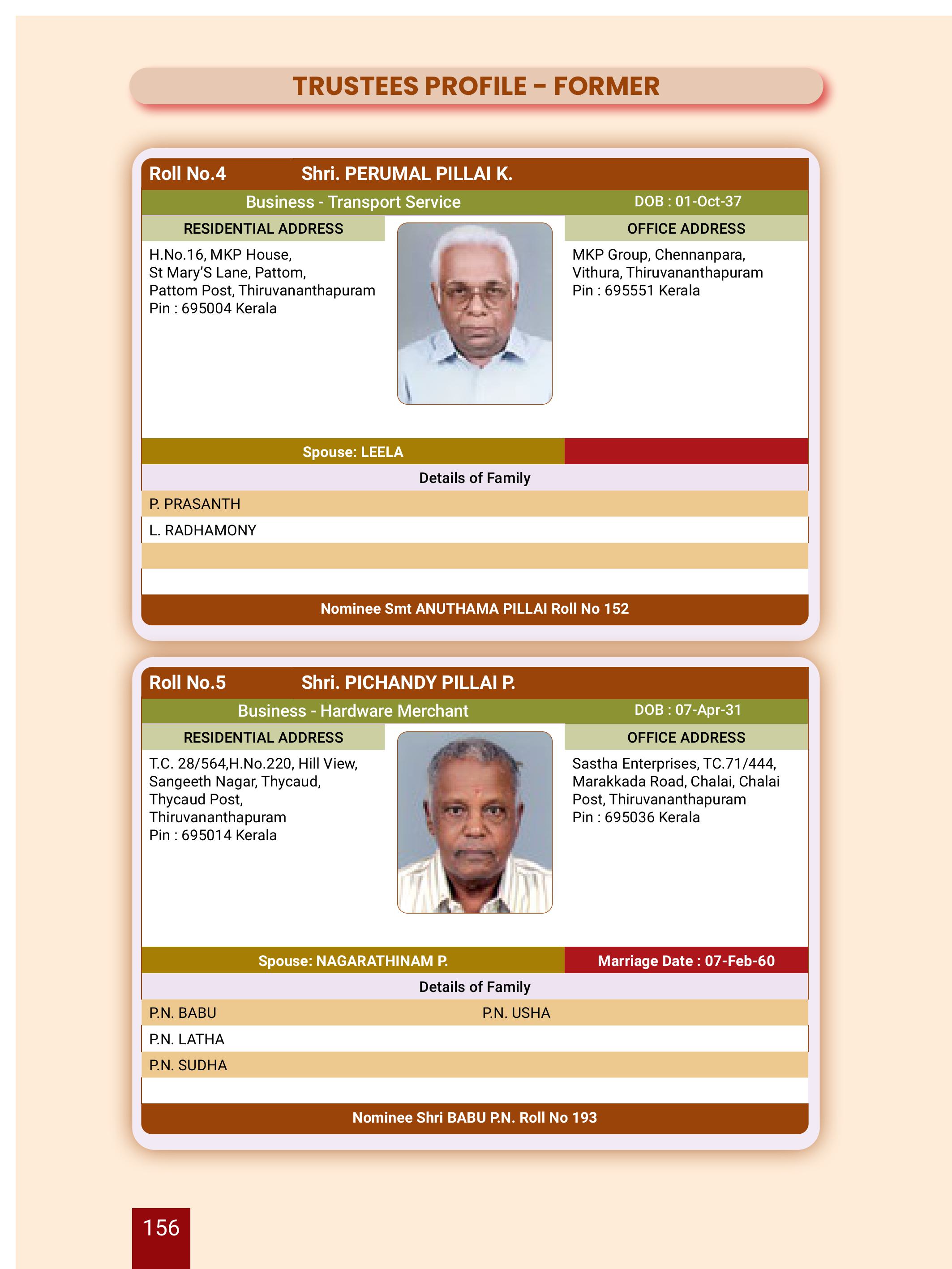 Formal Trustee Profile Image