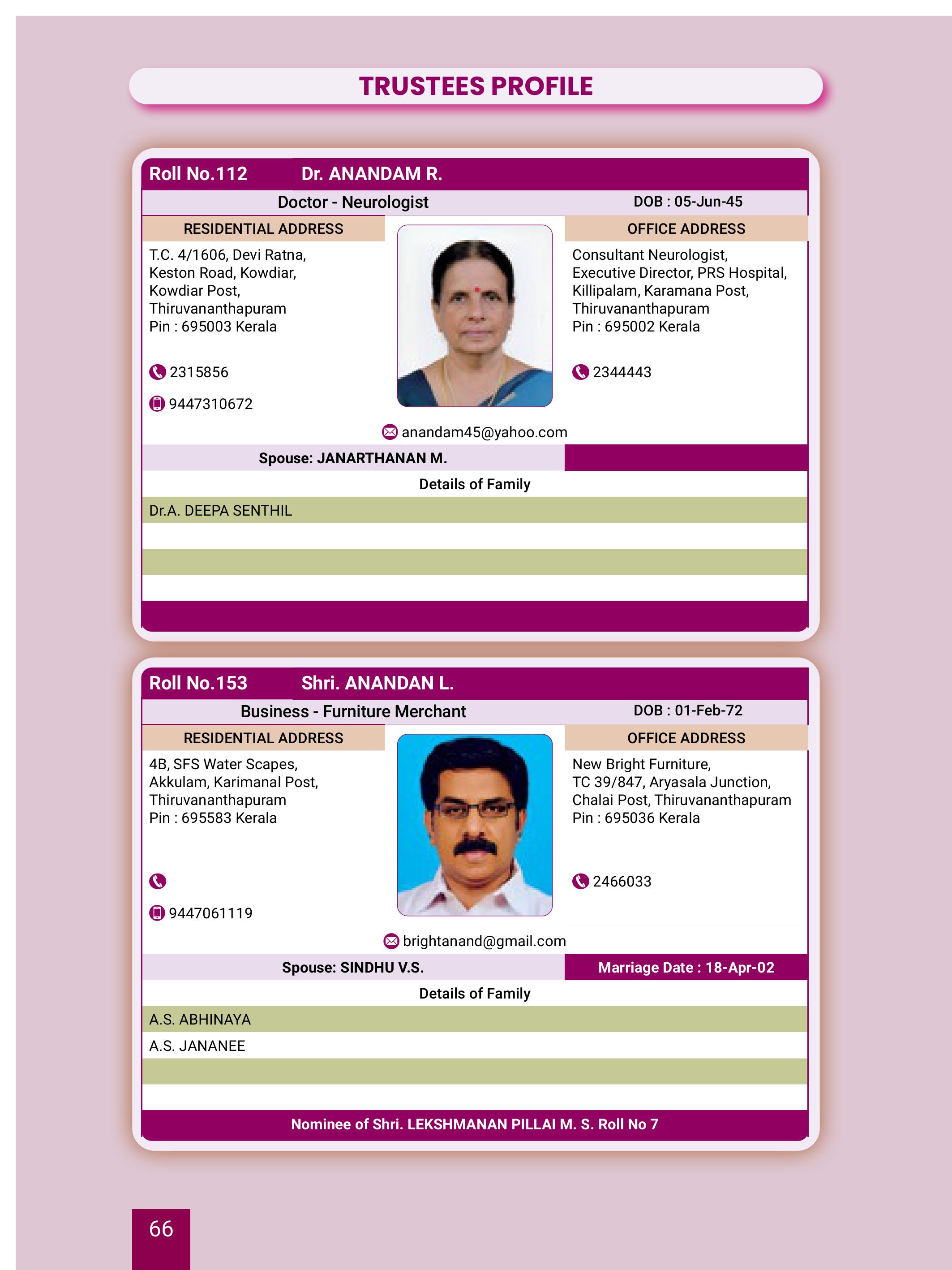 Trustee Profile Image