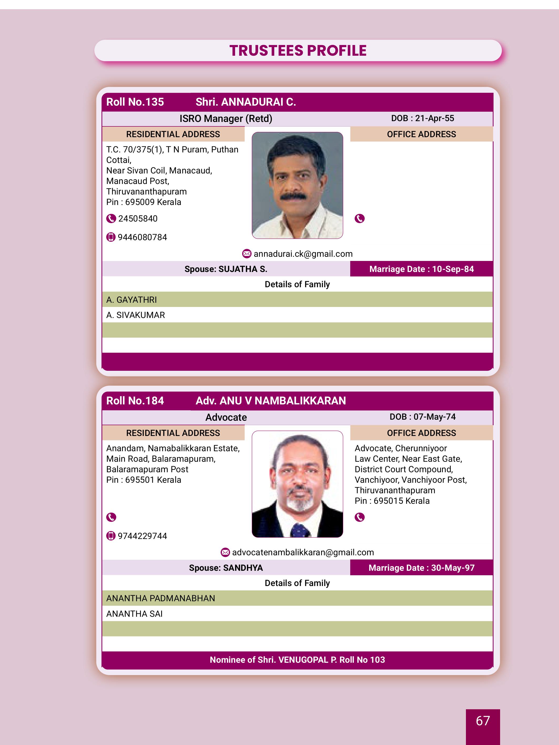 Trustee Profile Image