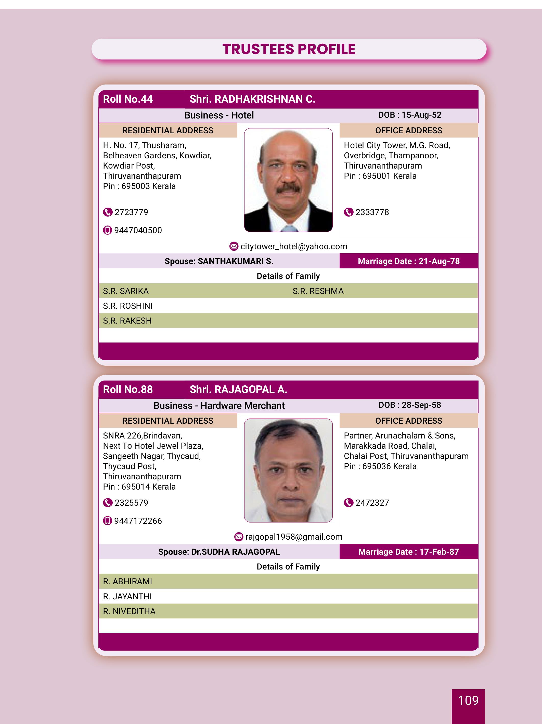 Trustee Profile Image