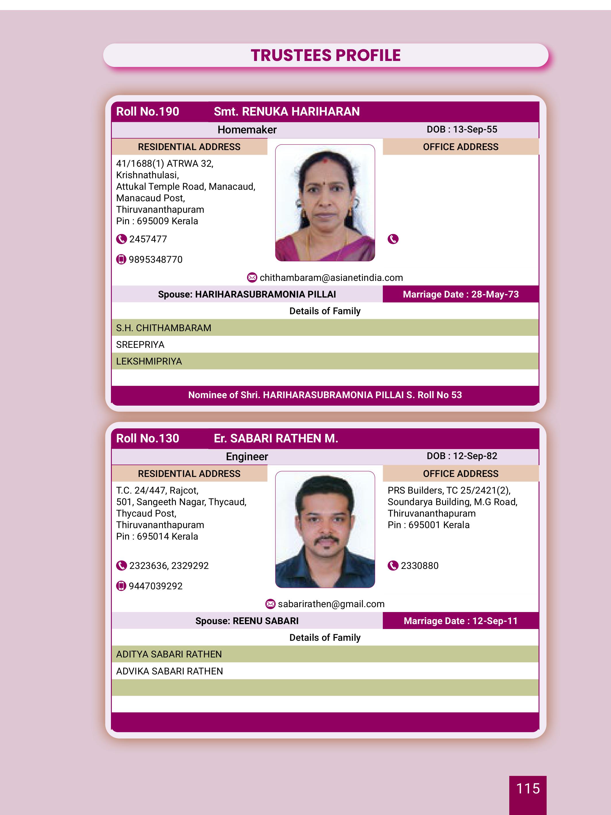 Trustee Profile Image