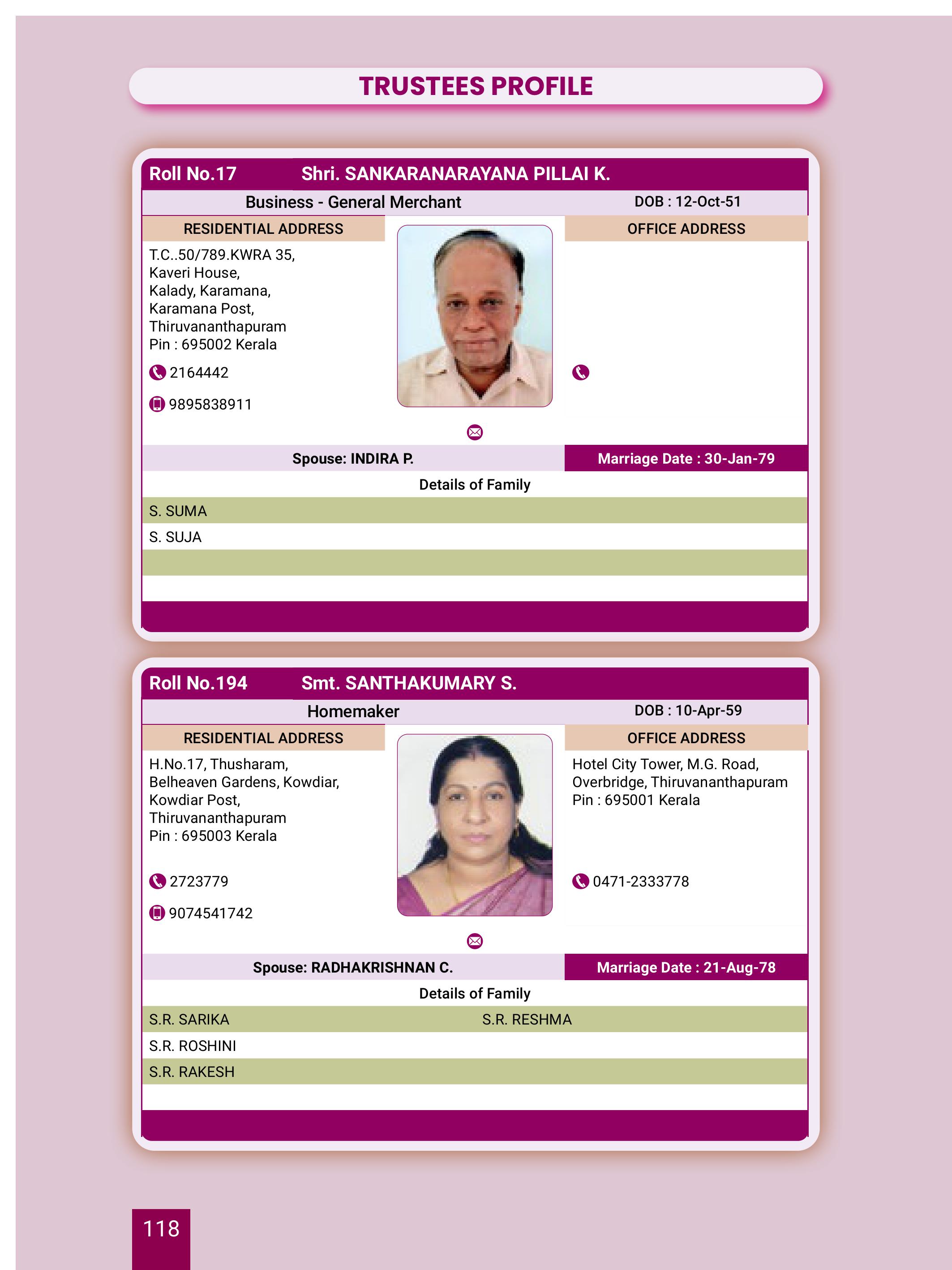 Trustee Profile Image