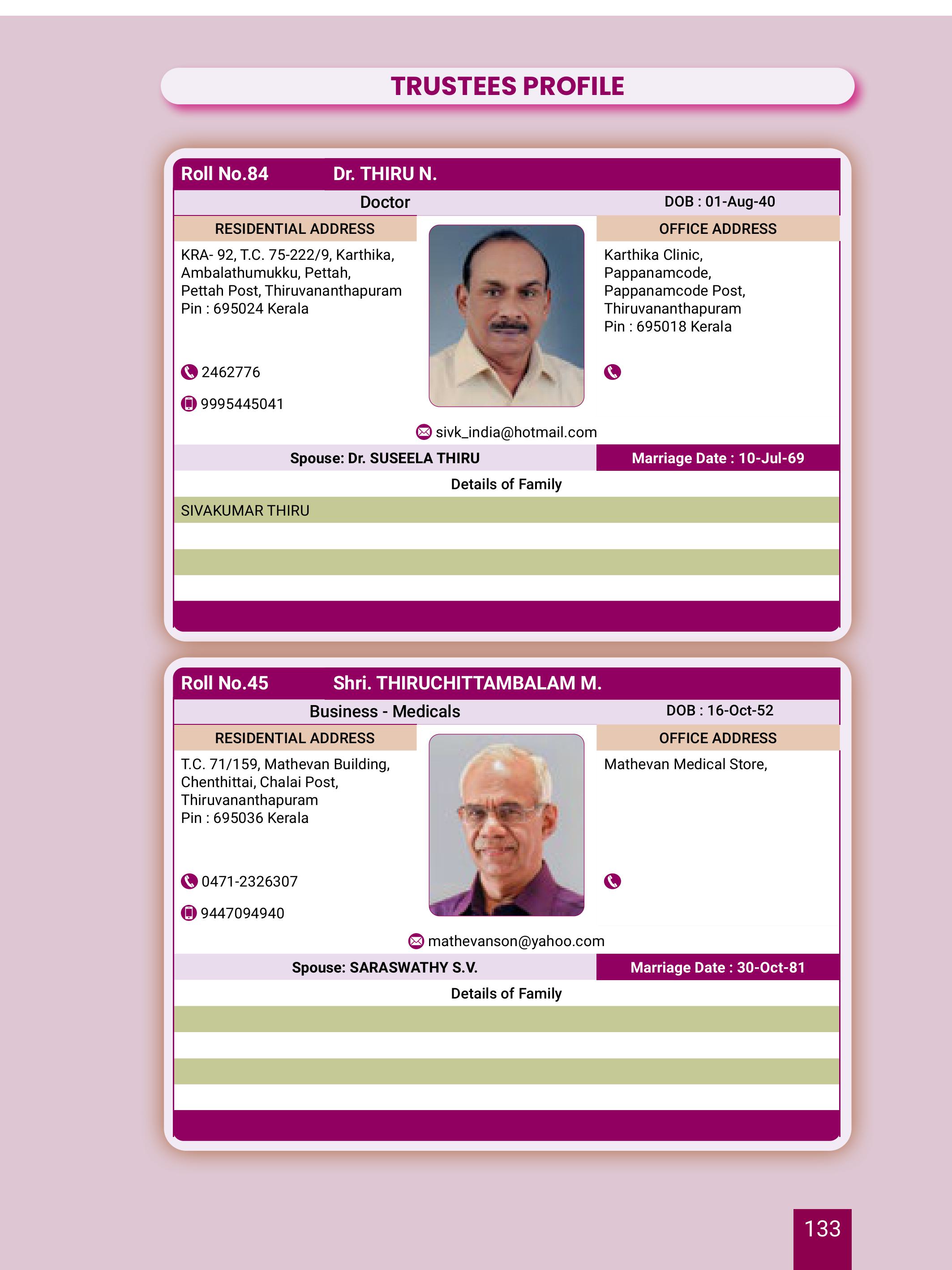 Trustee Profile Image