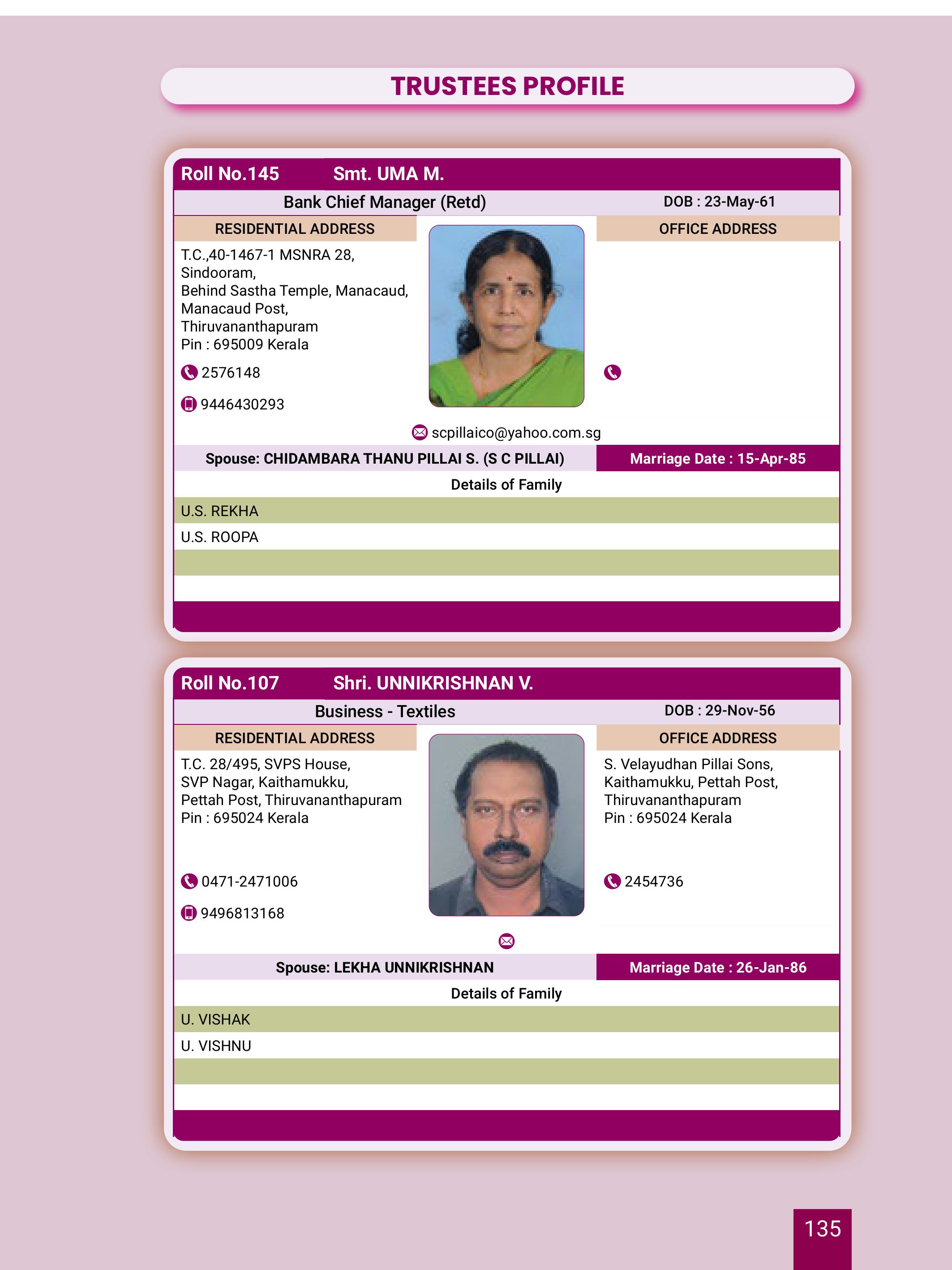 Trustee Profile Image