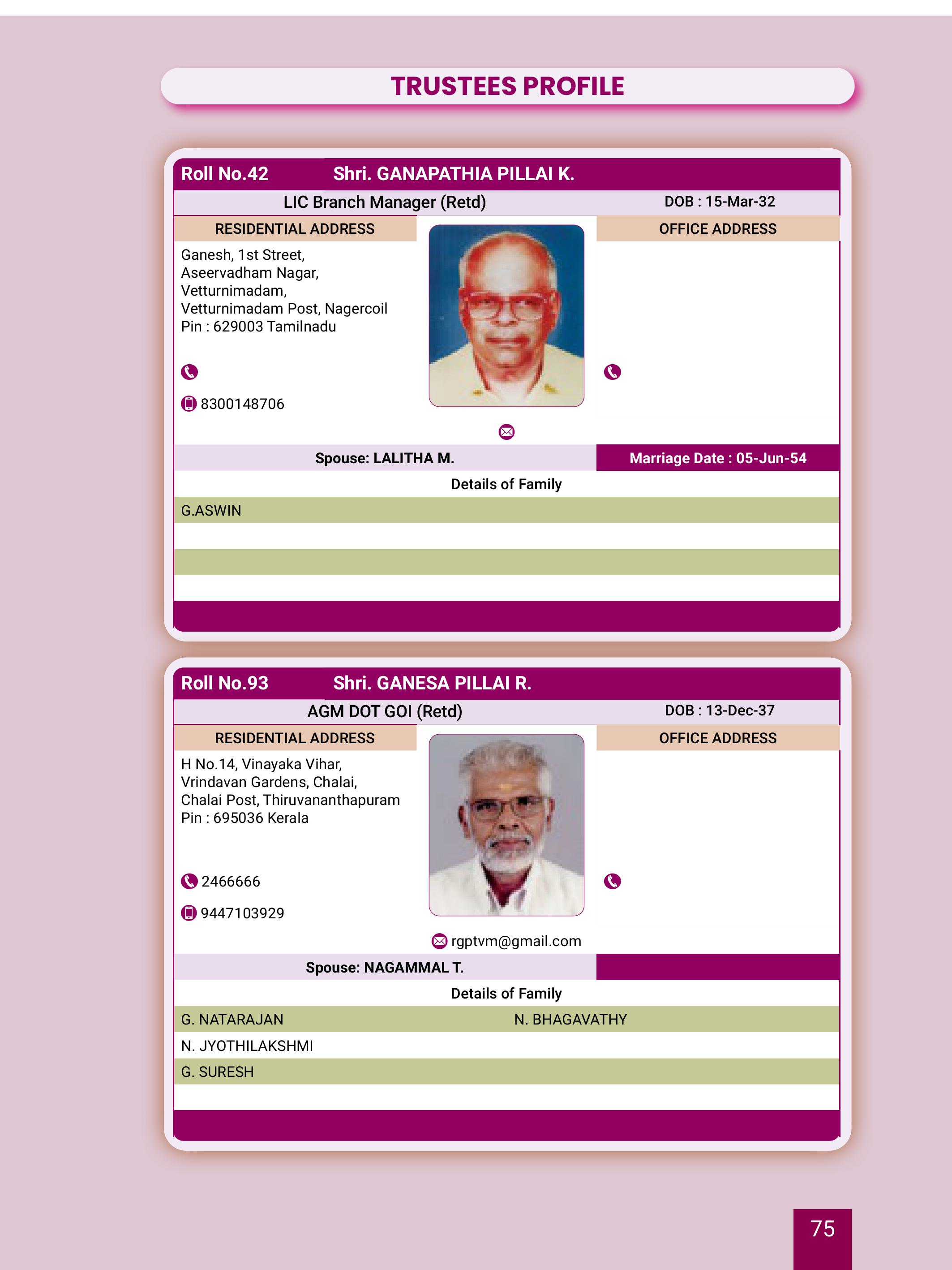 Trustee Profile Image